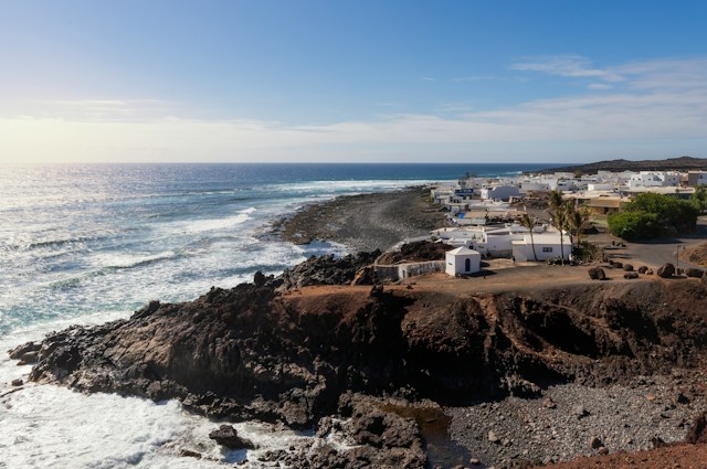 El Golfo Lanzarote, the Green Lagoon and Salinas de Janubio