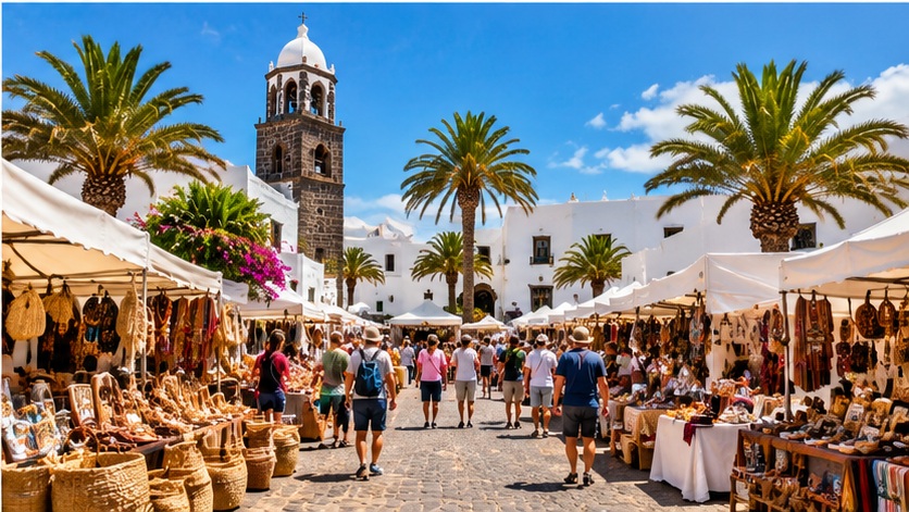 Traditional town of Teguise Lanzarote